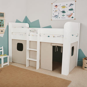 Paddington Bed Curtains, Natural