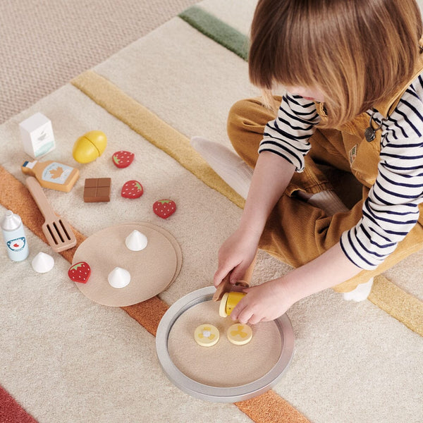 Wooden Pancake Making Set	