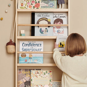 Greenaway Narrow Bookcase, Natural