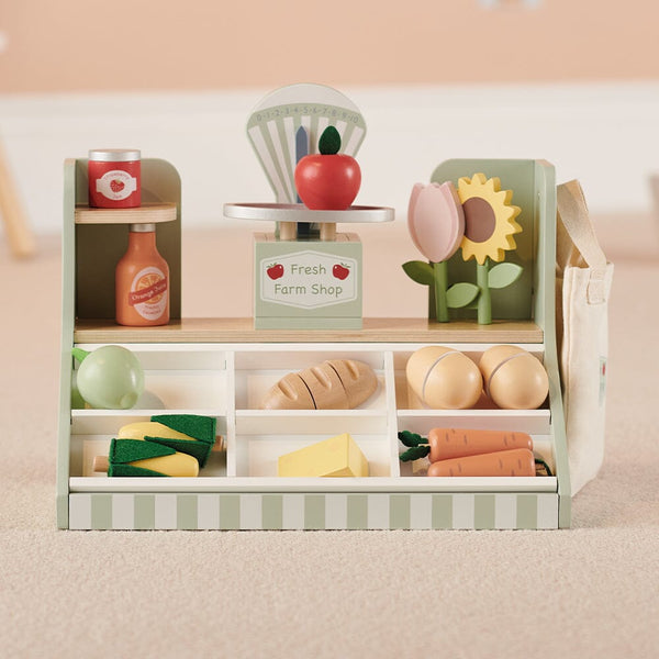 Wooden Play Shop & Market Stall Bundle
