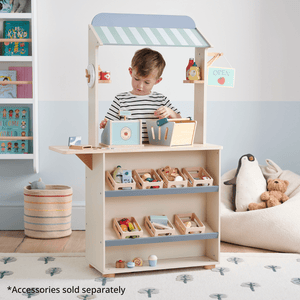 Play Shop Stall & Food Crates Bundle