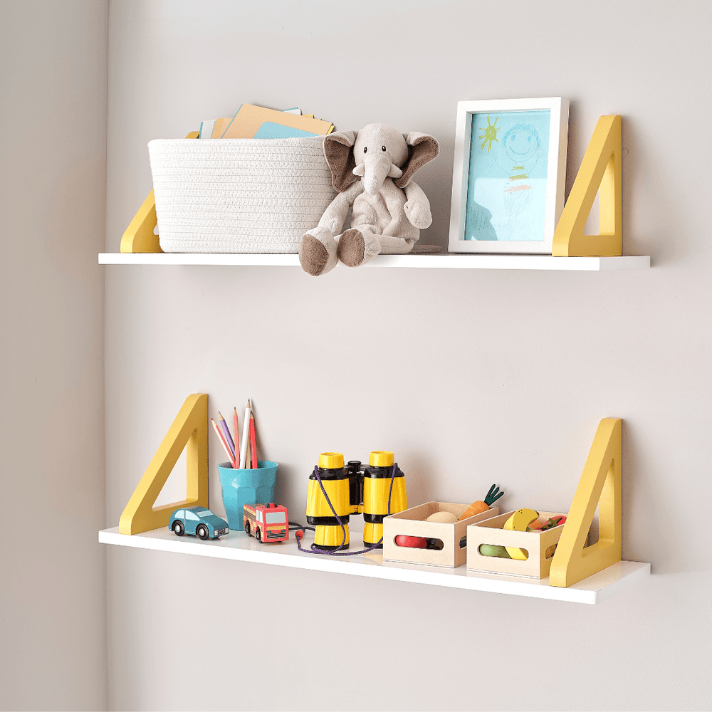 This Way That Way Shelf, Buttercup Yellow