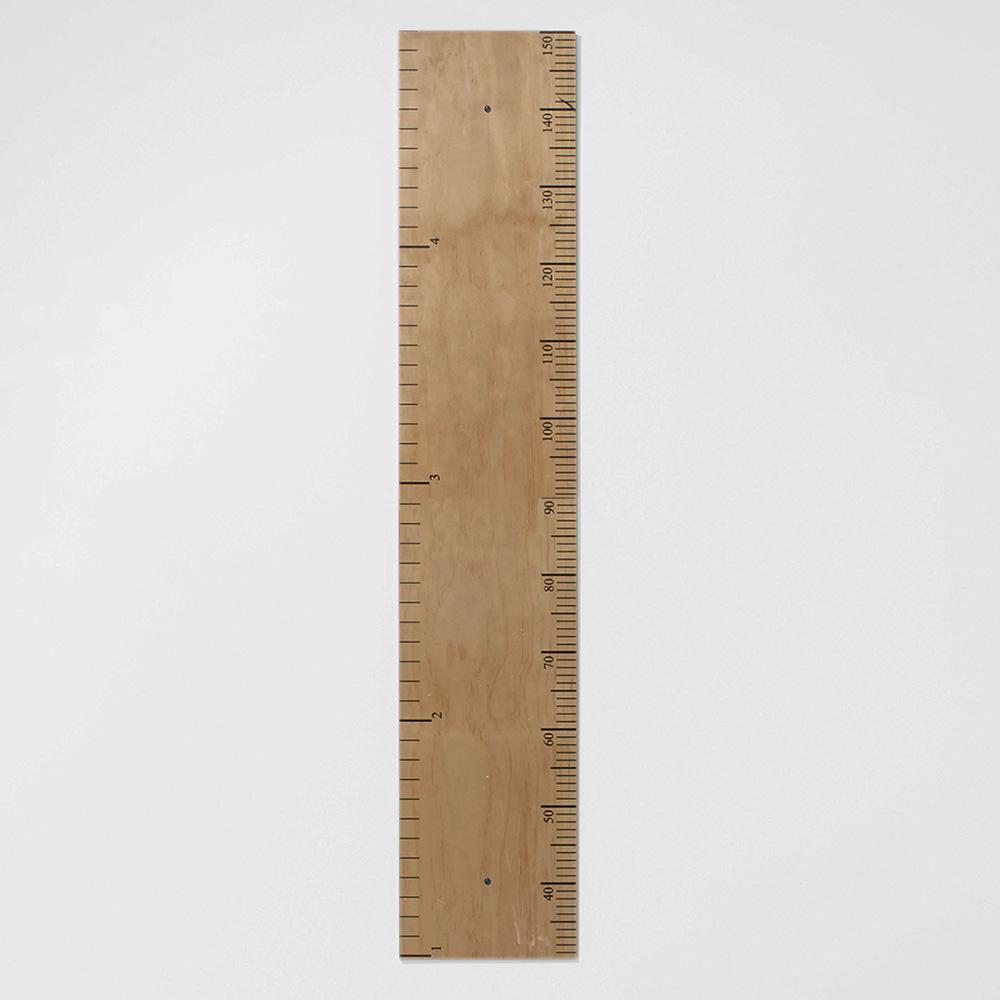 cut-out of our height ruler for walls