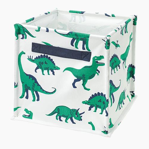 Canvas Storage Cube, Dinosaur