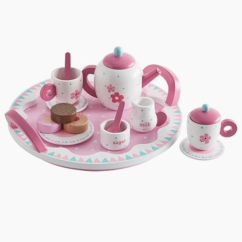 Daisy Wooden Tea Set