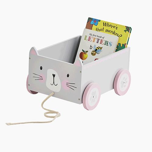 Animal Book Cart, Cat