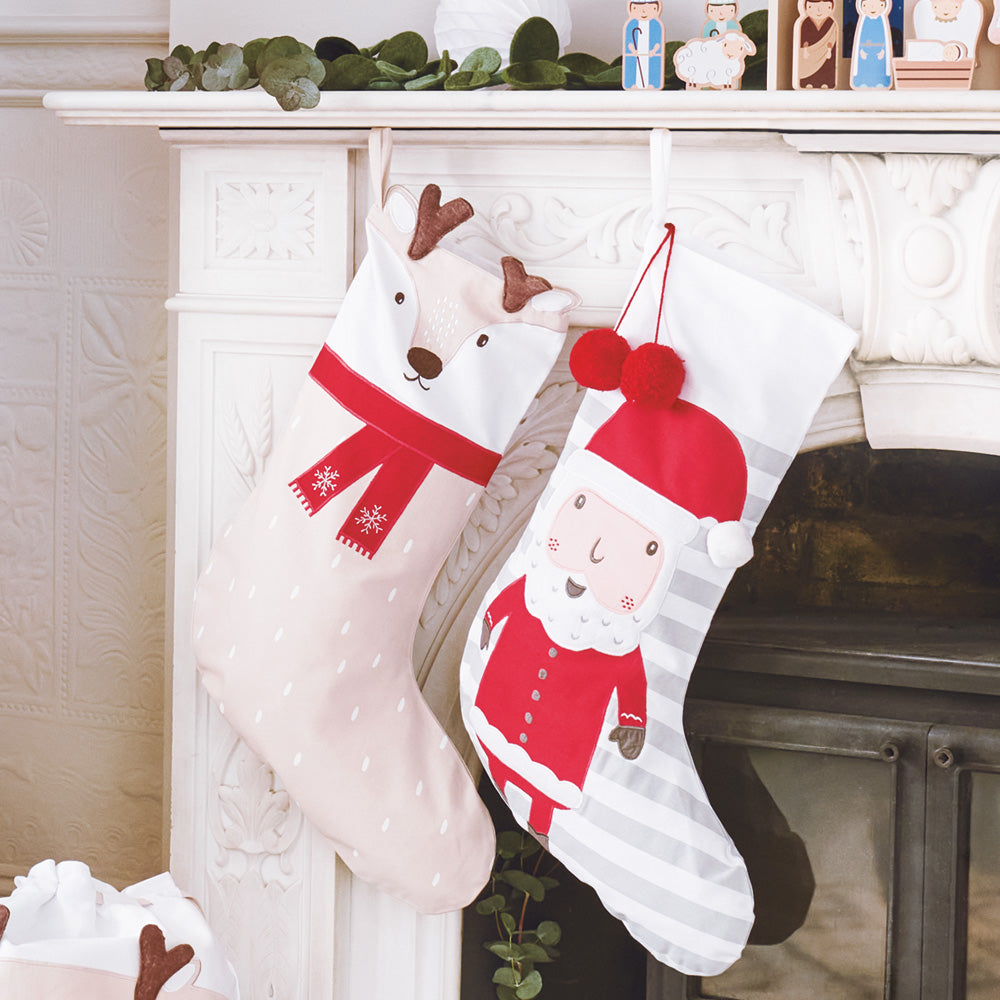 Children's Christmas Stocking, Reindeer