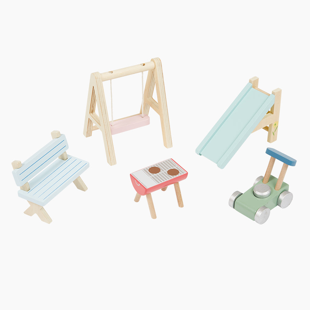 Wooden Doll’s House Furniture, Garden