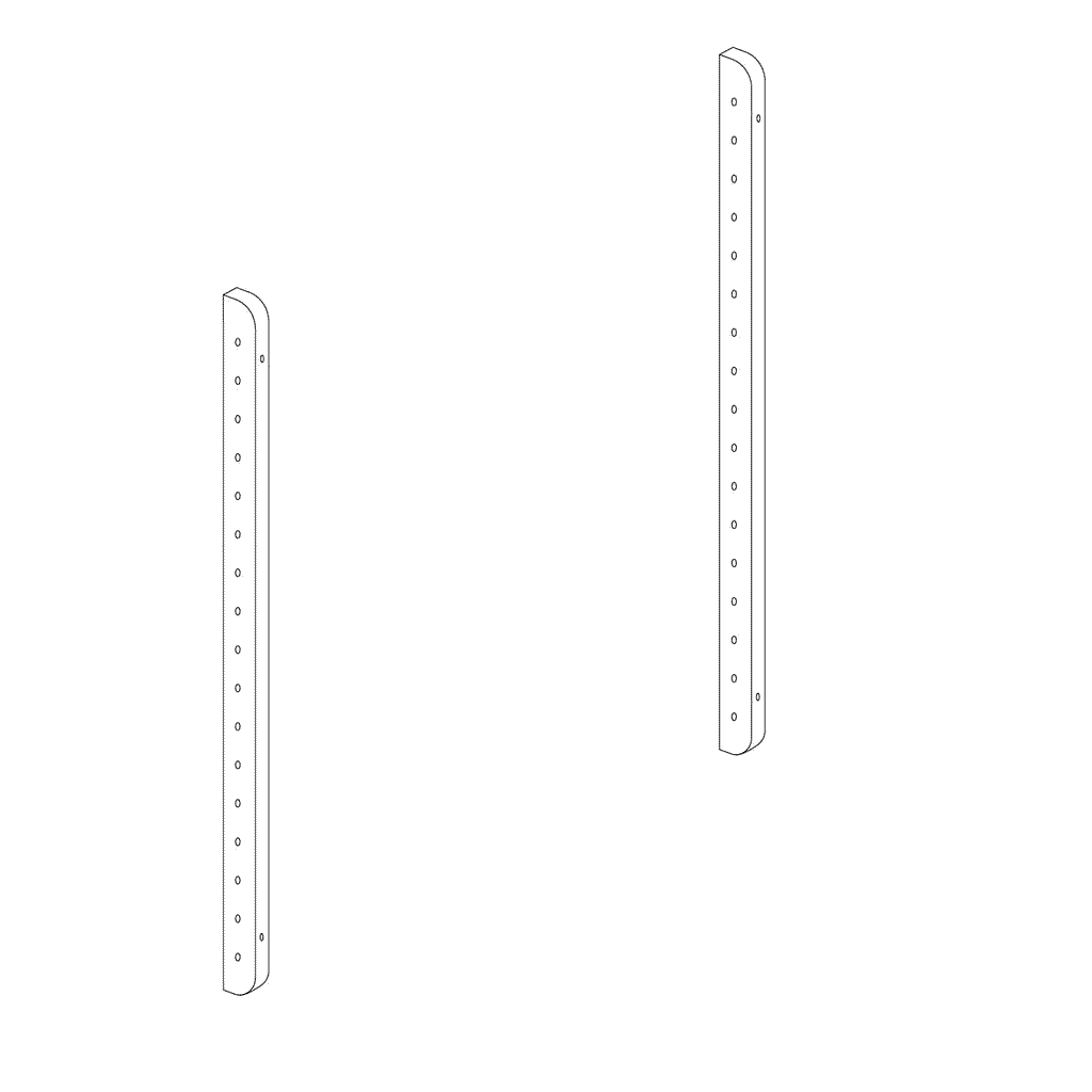 Paxon Modular Shelving System - Book Ledge