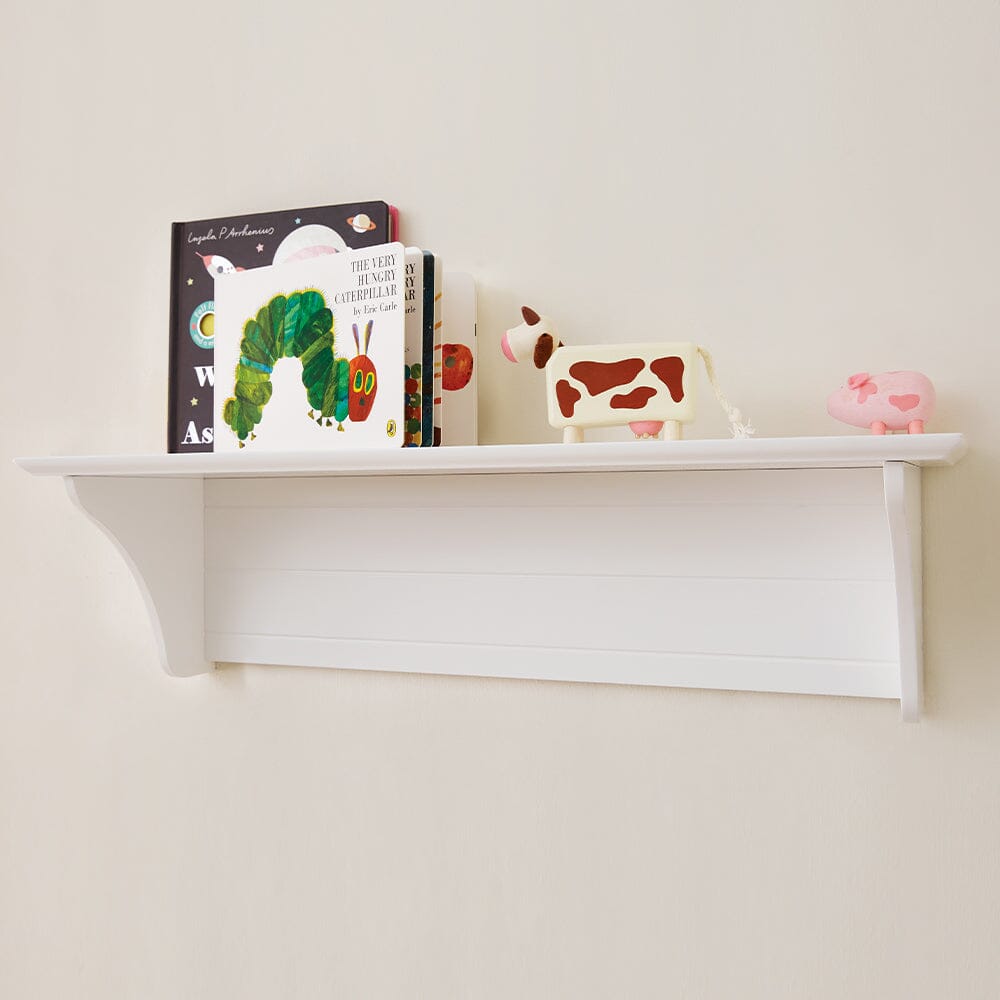 Any Which Way Wall Book Shelf, White